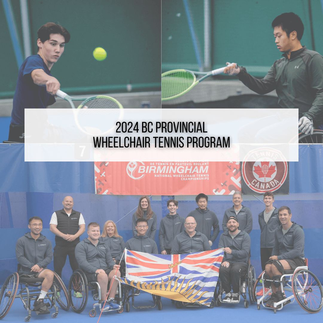 Team Announcement Graphic. The top left photo is of Lachlan Sandford, the top right features John Chen, the bottom photo features the team holding a bc flag at last year's Nationals.